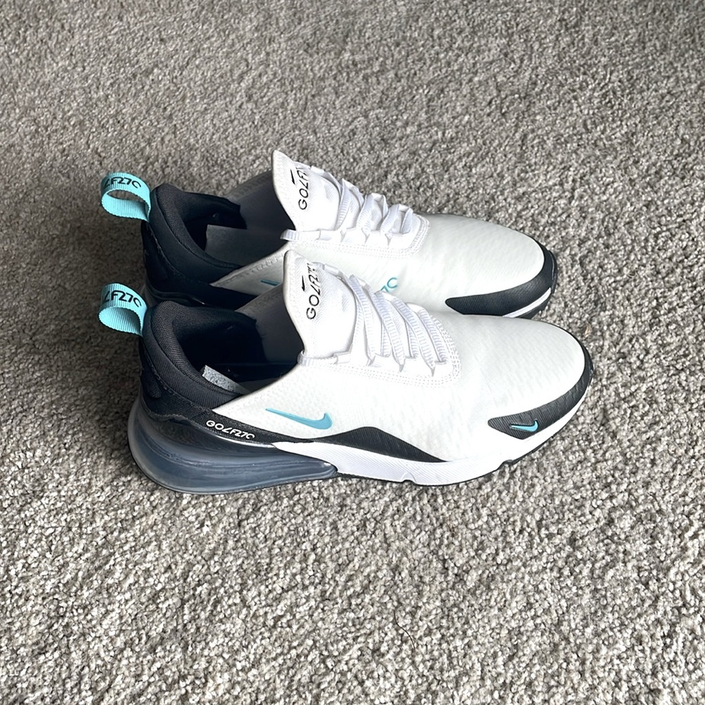 White Nike 270s Women’s 7
